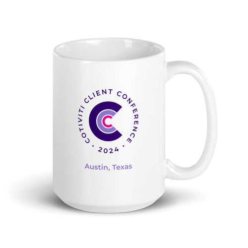 CCC24 White Glossy Mug