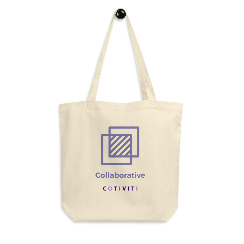 Collaborative Eco Tote Bag Cotiviti Swag Shop