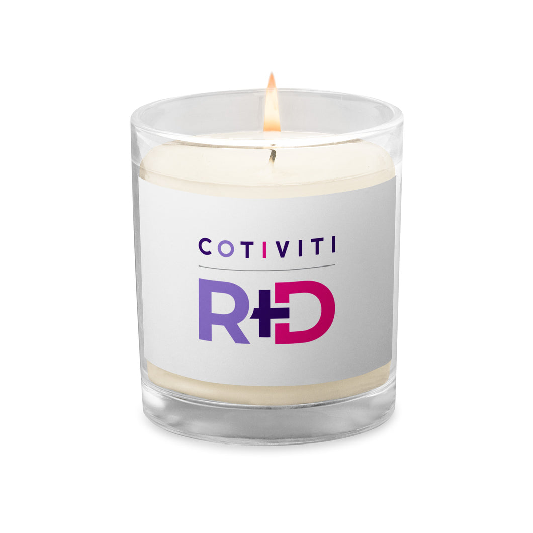 R&D Glass Jar Soy Wax Candle