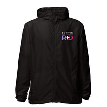 R&D Unisex Lightweight Zip Up Windbreaker