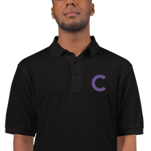 Big C Embroidered Polo Shirt