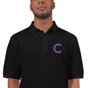 Big C Embroidered Polo Shirt