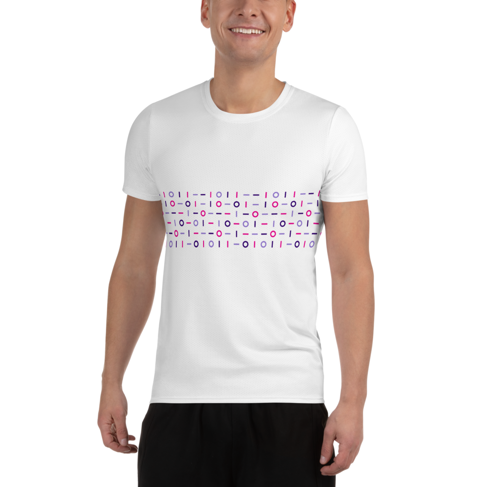 Cotiviti All-Over Print Athletic T-Shirt