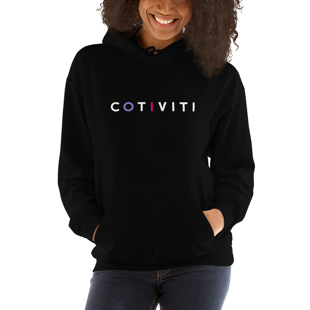 Cotiviti Hooded Black Sweatshirt