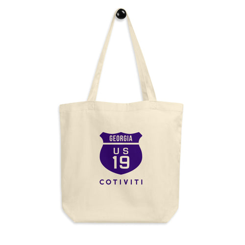 Road Trip Georgia 19 Eco Tote Bag