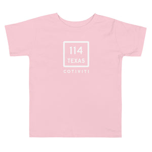 Road Trip Texas 114 Toddler Short Sleeve Tee