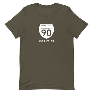 Road Trip Massachusetts 90 T-Shirt (multiple color options)