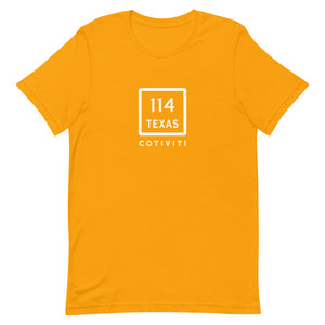 Road Trip Texas 114 T-Shirt (multiple color options)