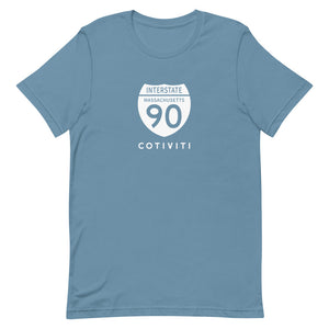 Road Trip Massachusetts 90 T-Shirt (multiple color options)