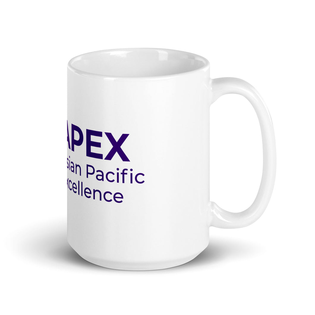 APEX White Glossy Mug